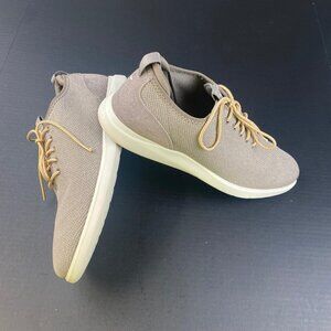 Cole Haan C31199 Mens Grand Plus Essex Sneakers Shoes Beige Knit Stitchlite 11M